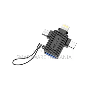 Porodo Cbl025 Otg Adapter Type-c Lightning Micro Usb 480mbps