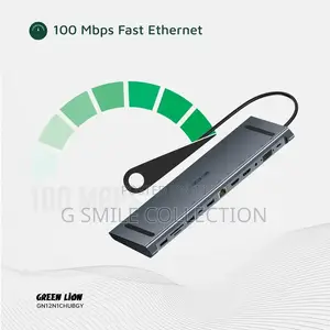 Green Lion 12-in-1 Hdmi Ethernet Usb-C Hub