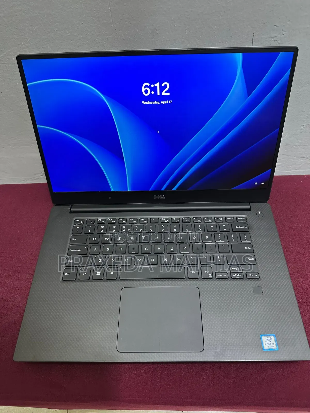 Laptop Dell XPS 15 9560 16GB Intel Core I7 SSD 512GB