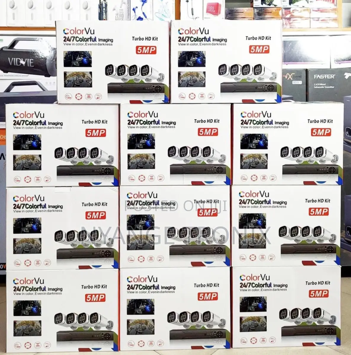 5mp Color Vu CCTV Camera 8 Camera Set