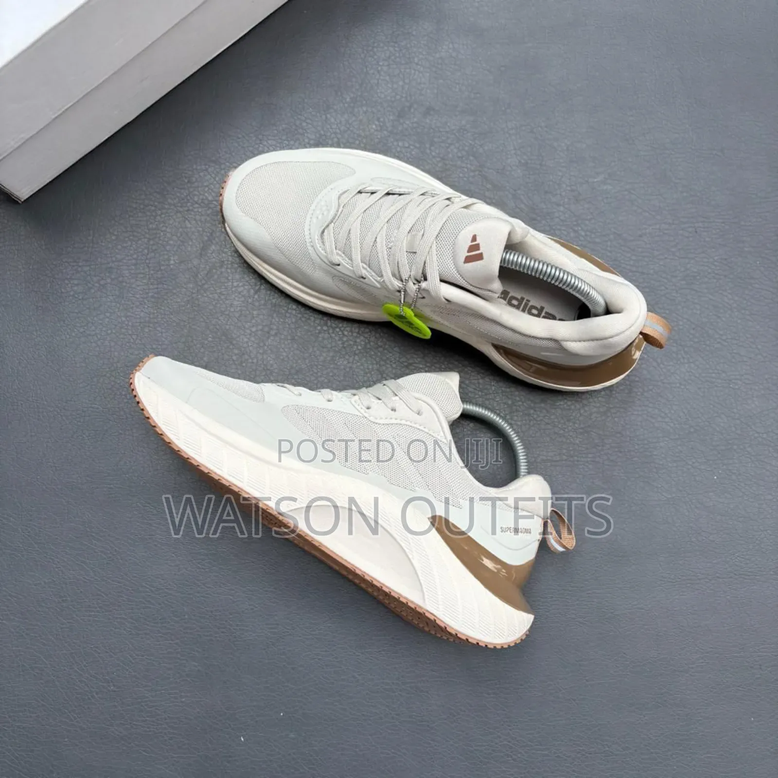 Men's Leather Sneakers or Raba Za Adidas Supermagma