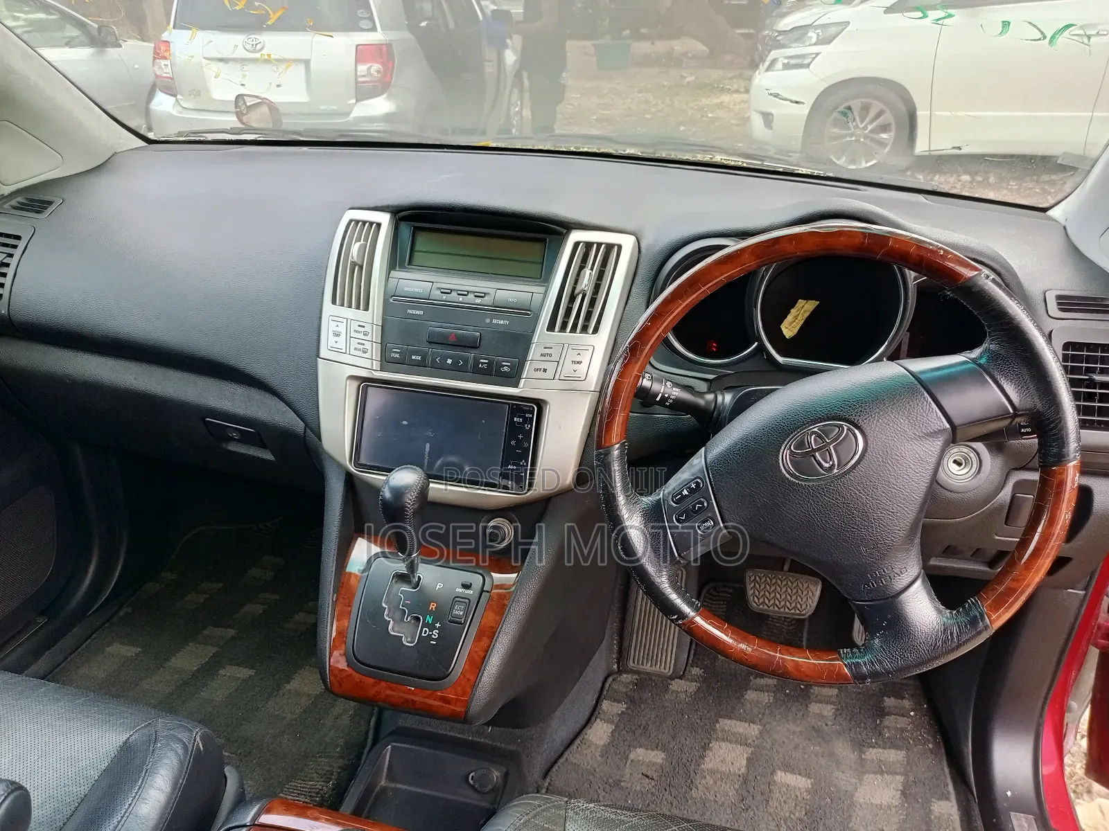Toyota Harrier 2.4 2008 Red