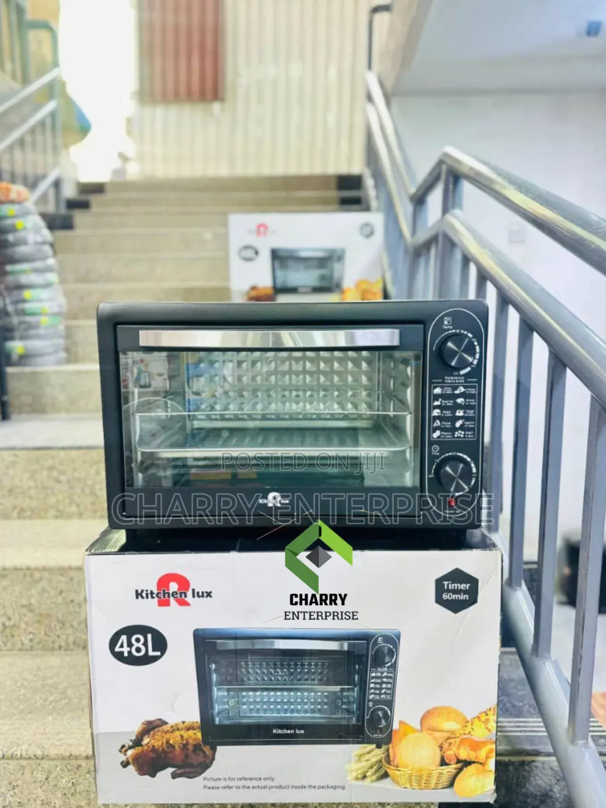 Kitchen Lux Oven, Toaster and Griller Inaoka, Inapika, Inachoma 48l
