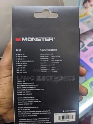 Monster Airmars Km3 Wireless Mouse