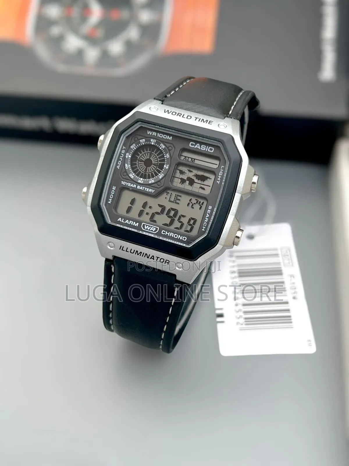 Casio World Time Ae 1200 Series