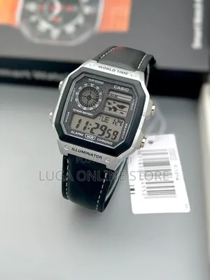 Casio World Time Ae 1200 Series