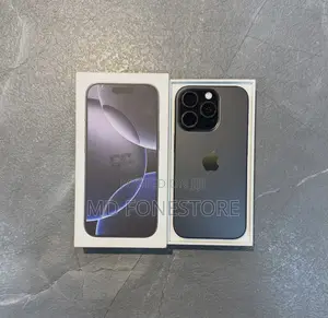 New Apple iPhone 16 Pro 256 GB Black