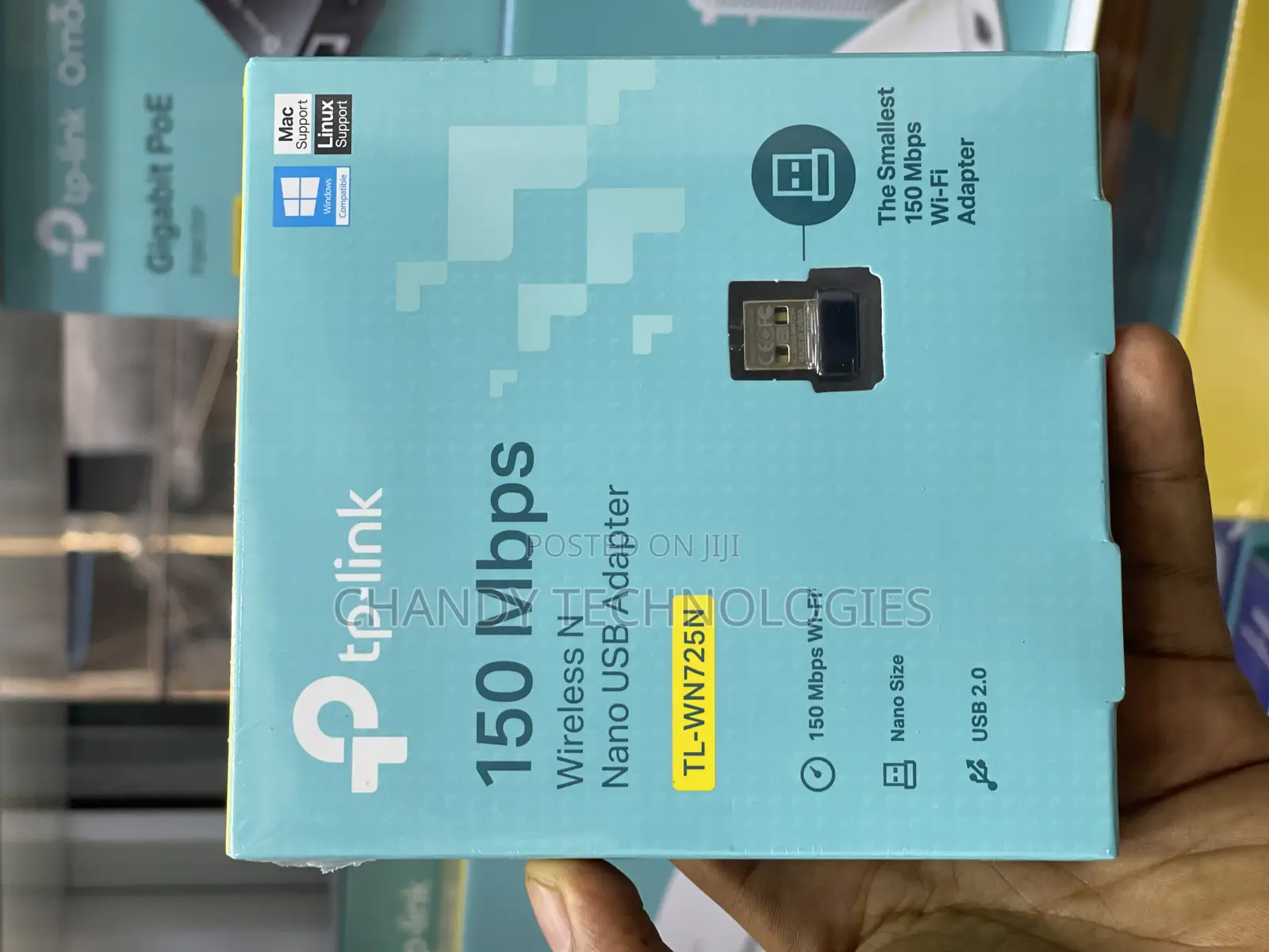 Tp-Link Tl-Wn725n 150 MBPS Wireless N Nano Usb Adapter.