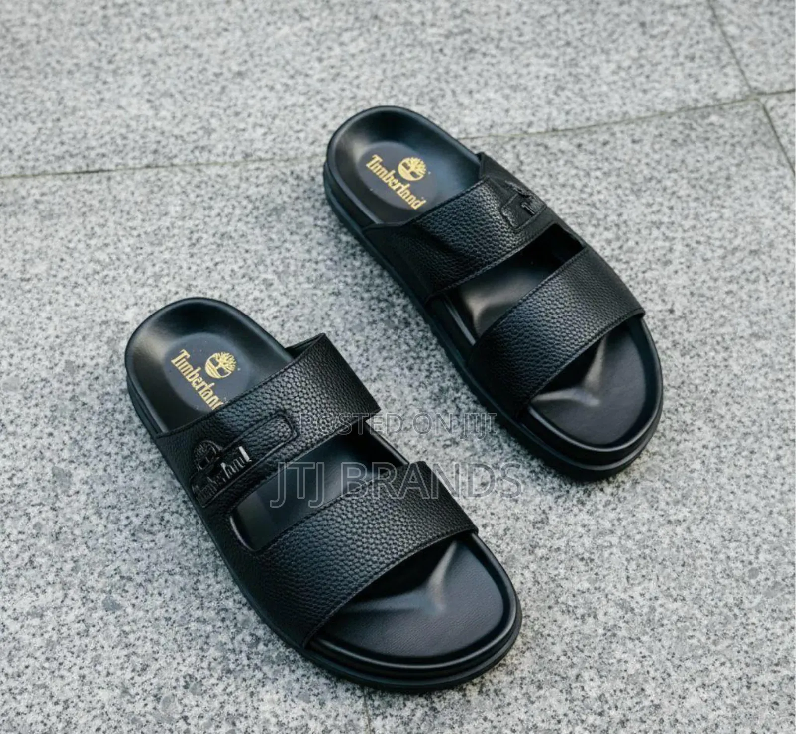 Black Chartered New Sandals