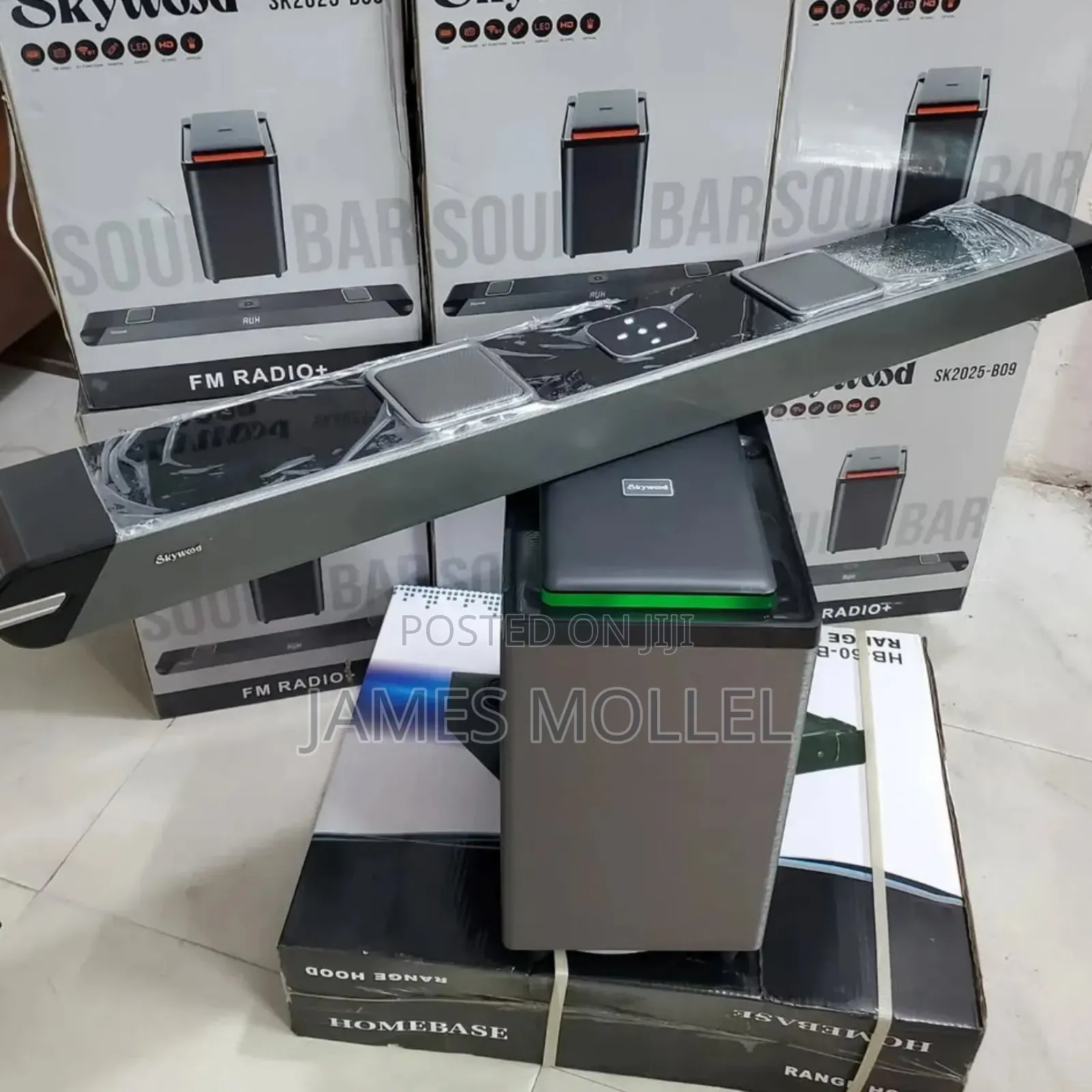 B07 Skywood Soundbar New Model 2025*  Model: *S/Bar B-07* Black.