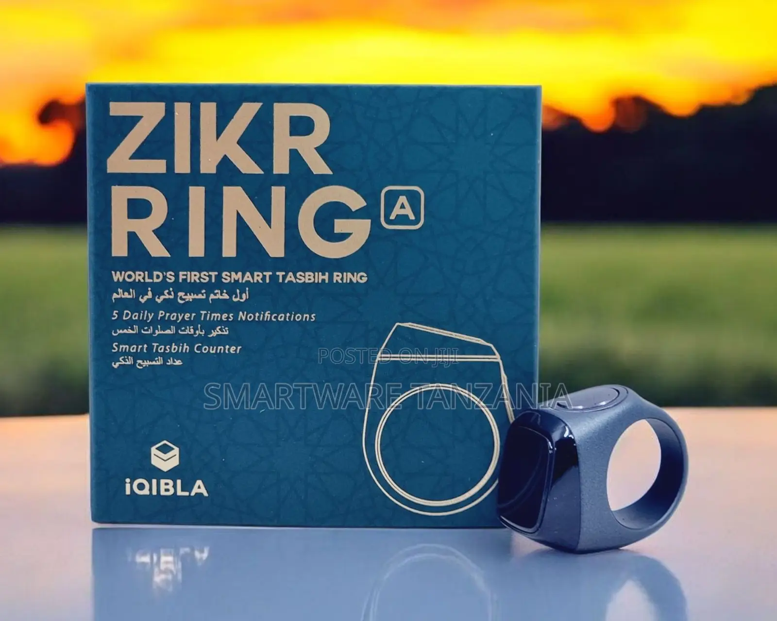 Iqibla Zikr Ring Smart Ring With Prayer Alerts Tasbih Tracker