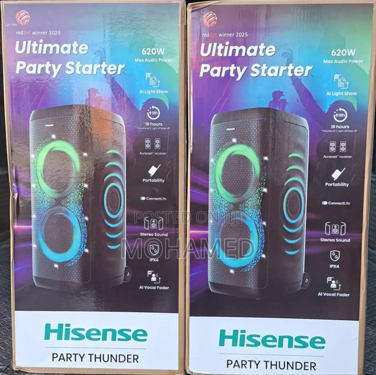 Hisense Party Thunder Ultimate 620w-Party Starter