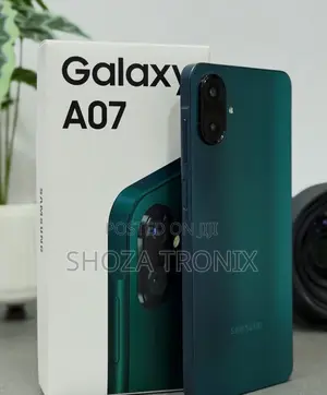 New Samsung Galaxy A07 4G 128 GB Black