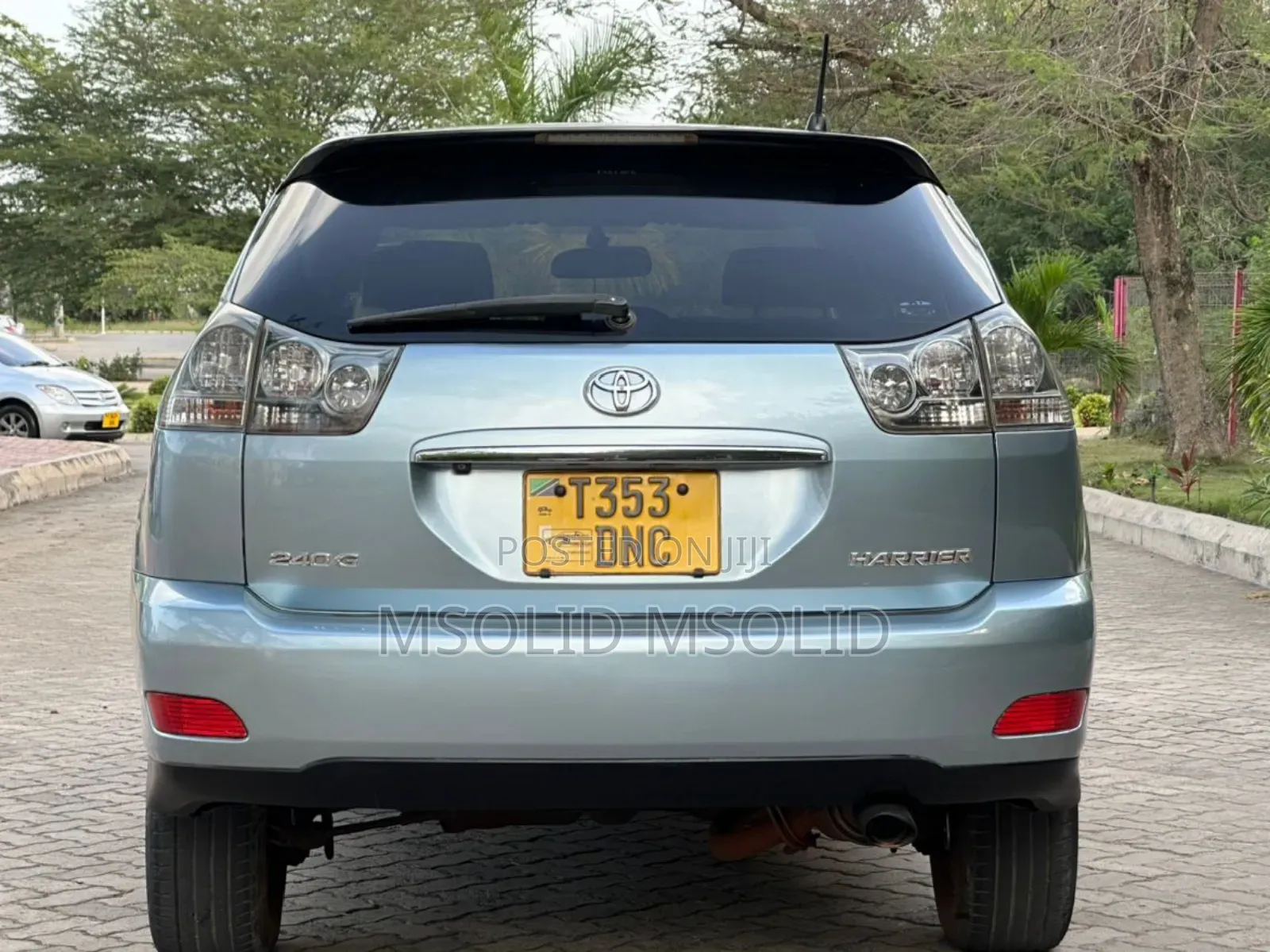 Toyota Harrier 2007 Silver