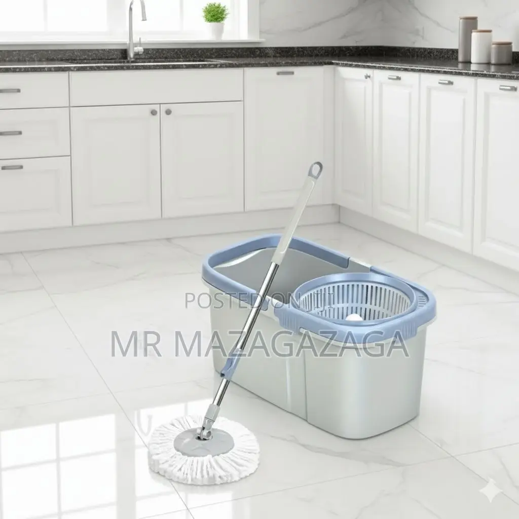 Self Rotating Bucket and Mop