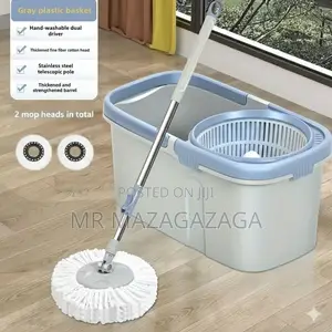 Self Rotating Bucket and Mop