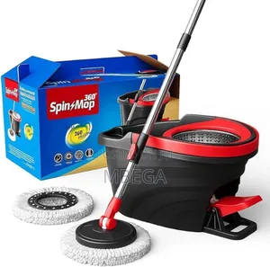 Black Spin Mop