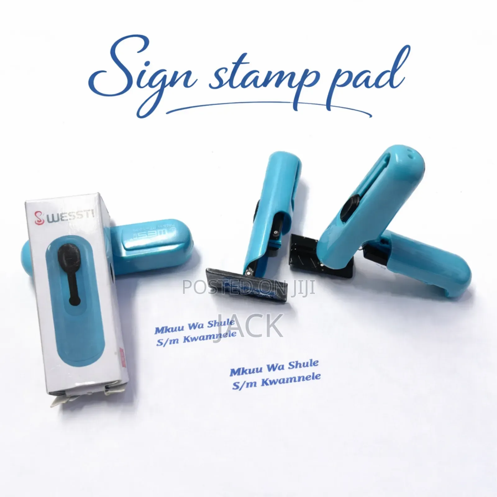 Sign Stampad