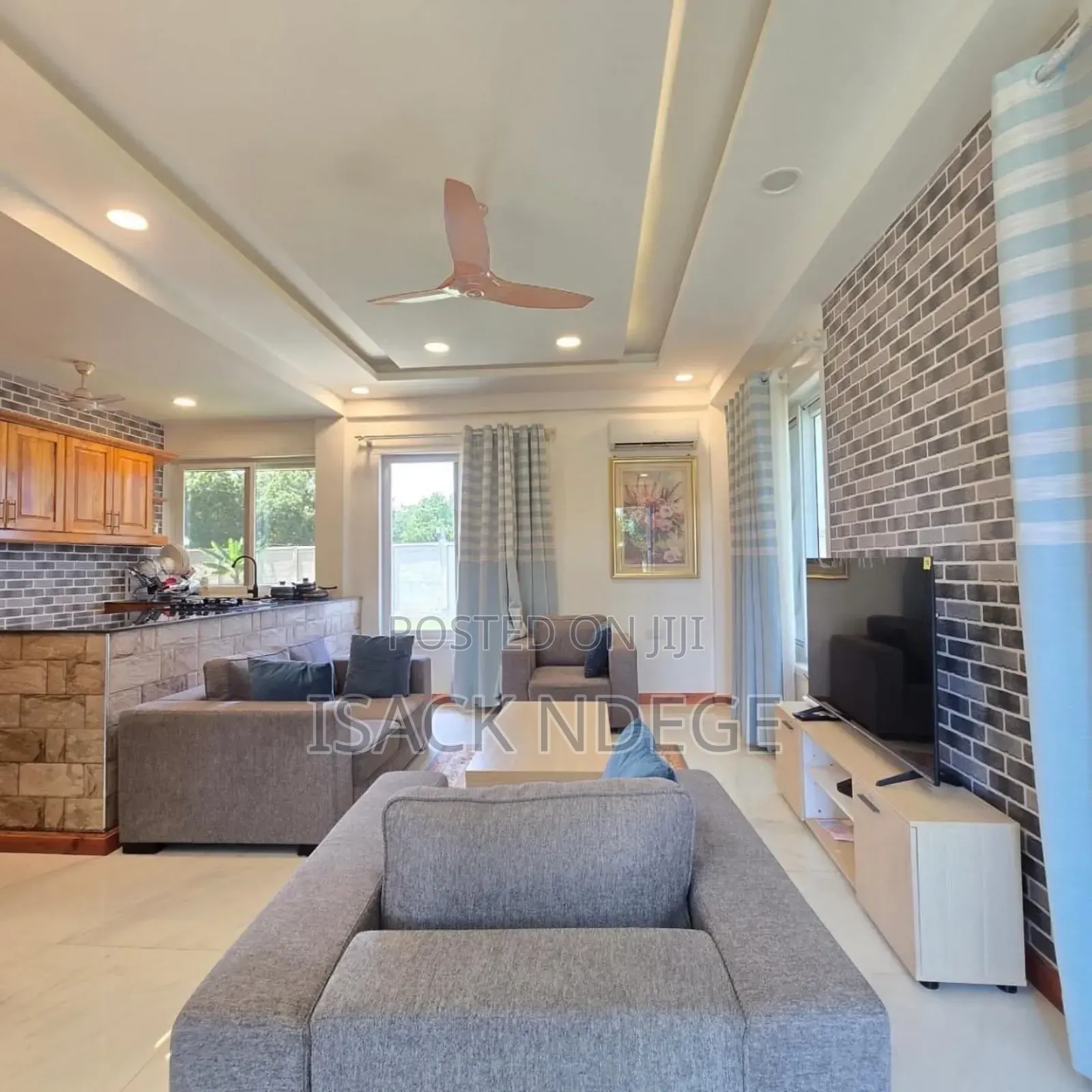 Furnished 1bdrm House in Bahari  Beach, Kinondoni for rent