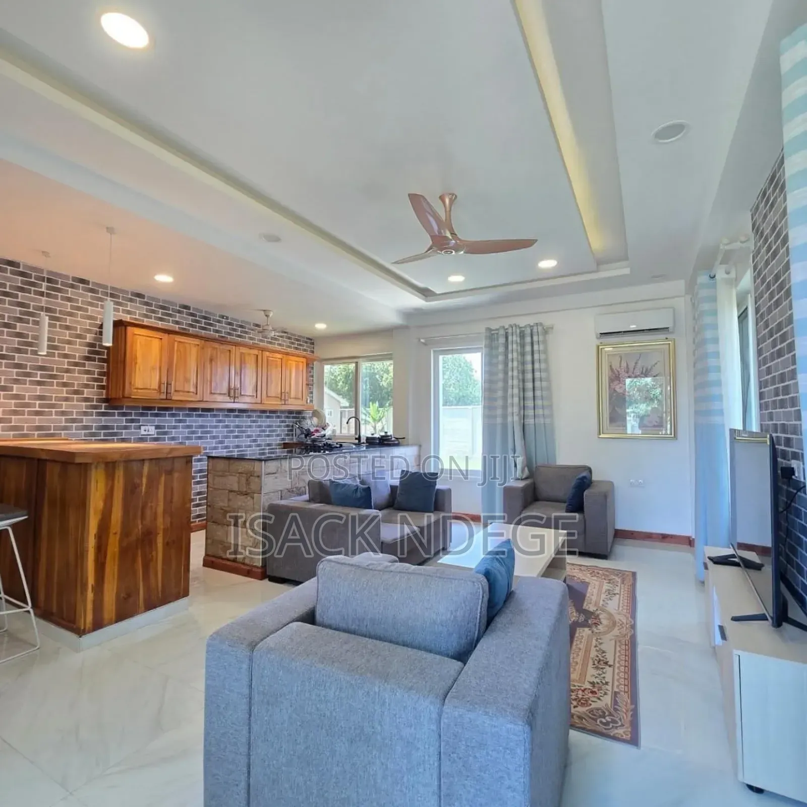 Furnished 1bdrm House in Bahari  Beach, Kinondoni for rent