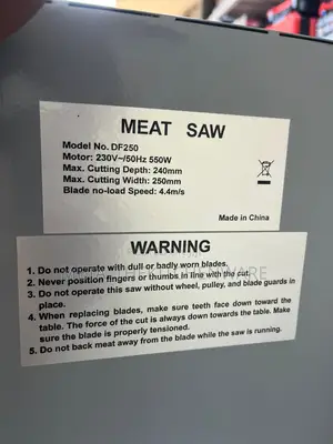 Dahfa Meat Saw 550w