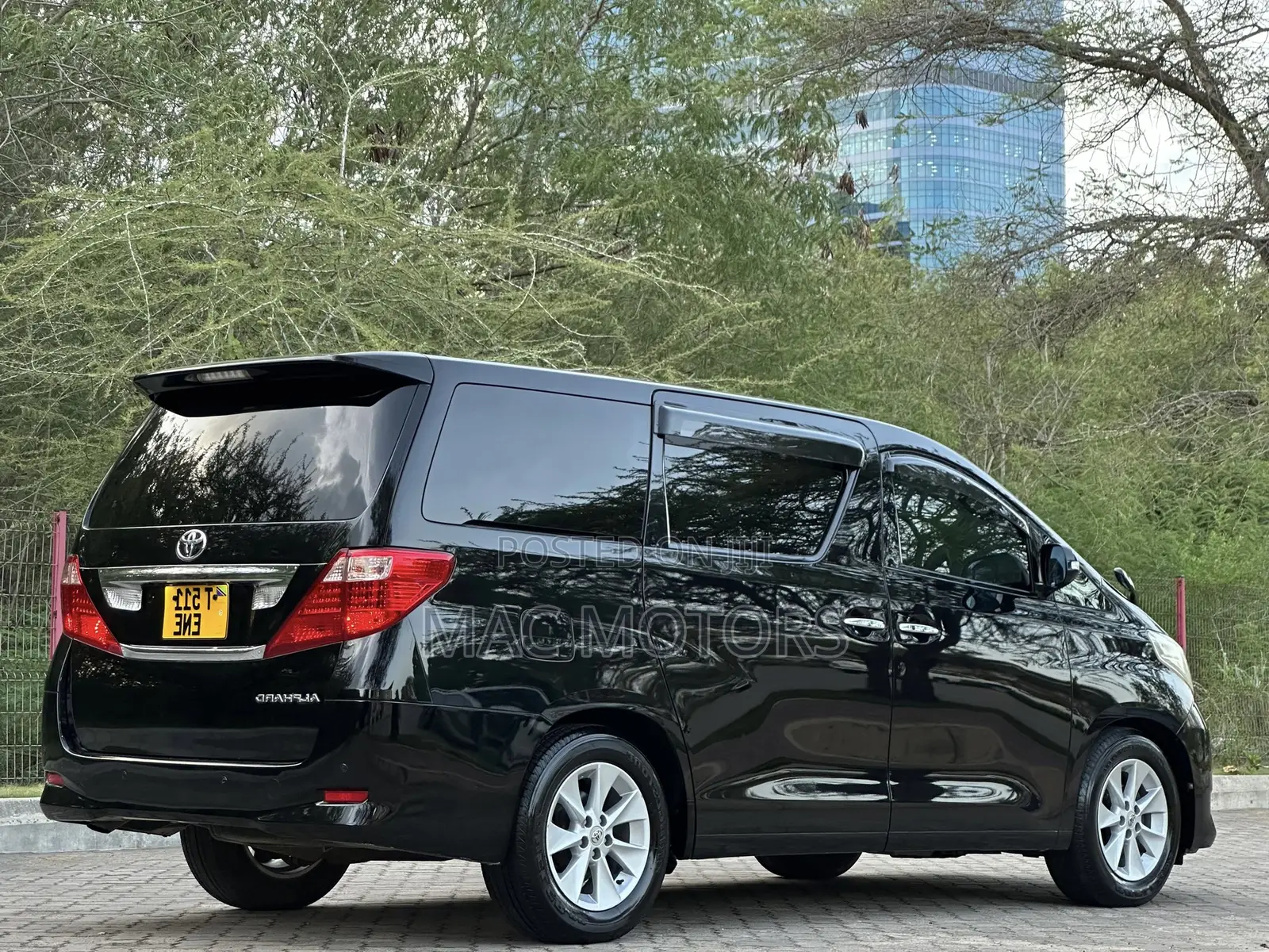 Toyota Alphard 2008 Black
