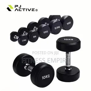 Round Rubber Dumbells