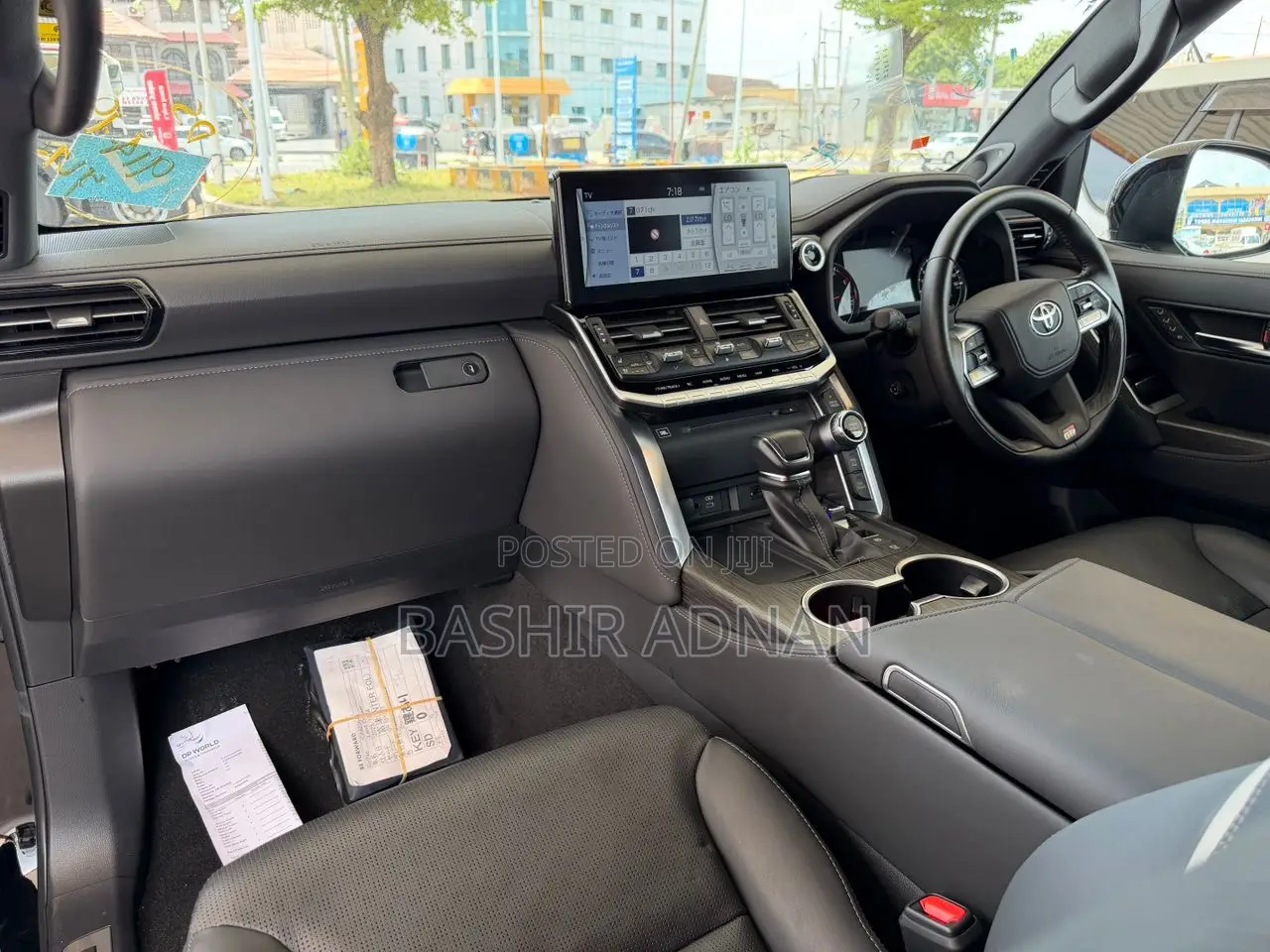 Toyota Land Cruiser LC300 2023 Matt Black