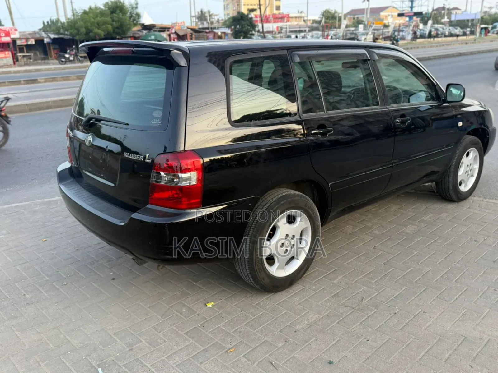 Toyota Kluger 2007 Black