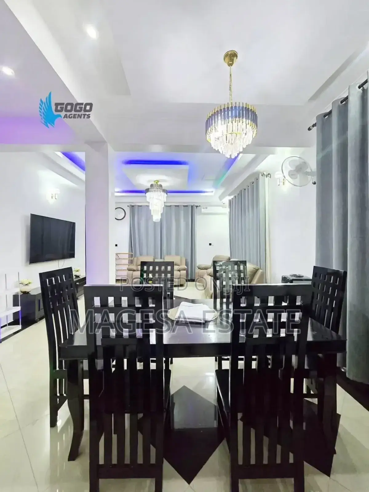 Furnished 4bdrm House in Kinondoni Studio for rent