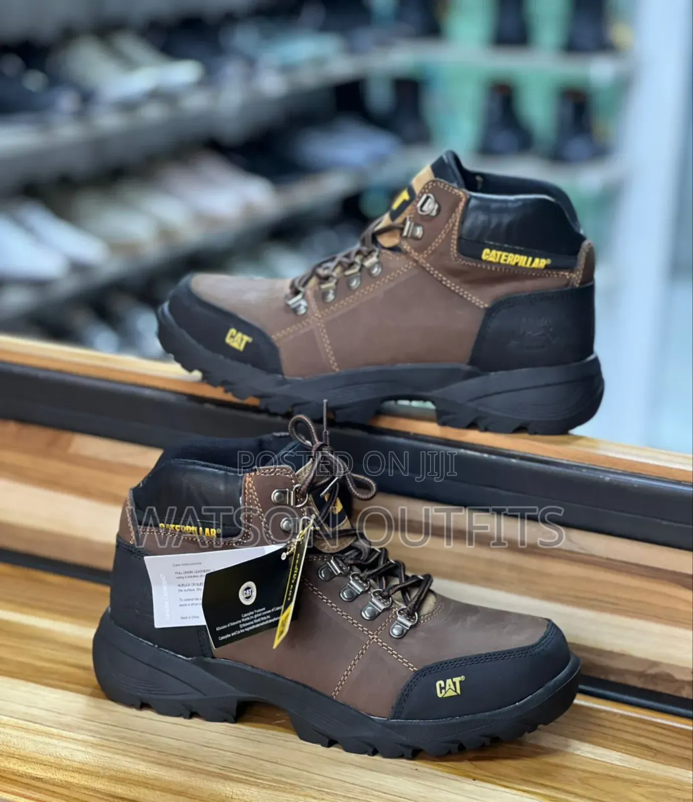 Men's Leather Shoes Za Majestic Caterpillar
