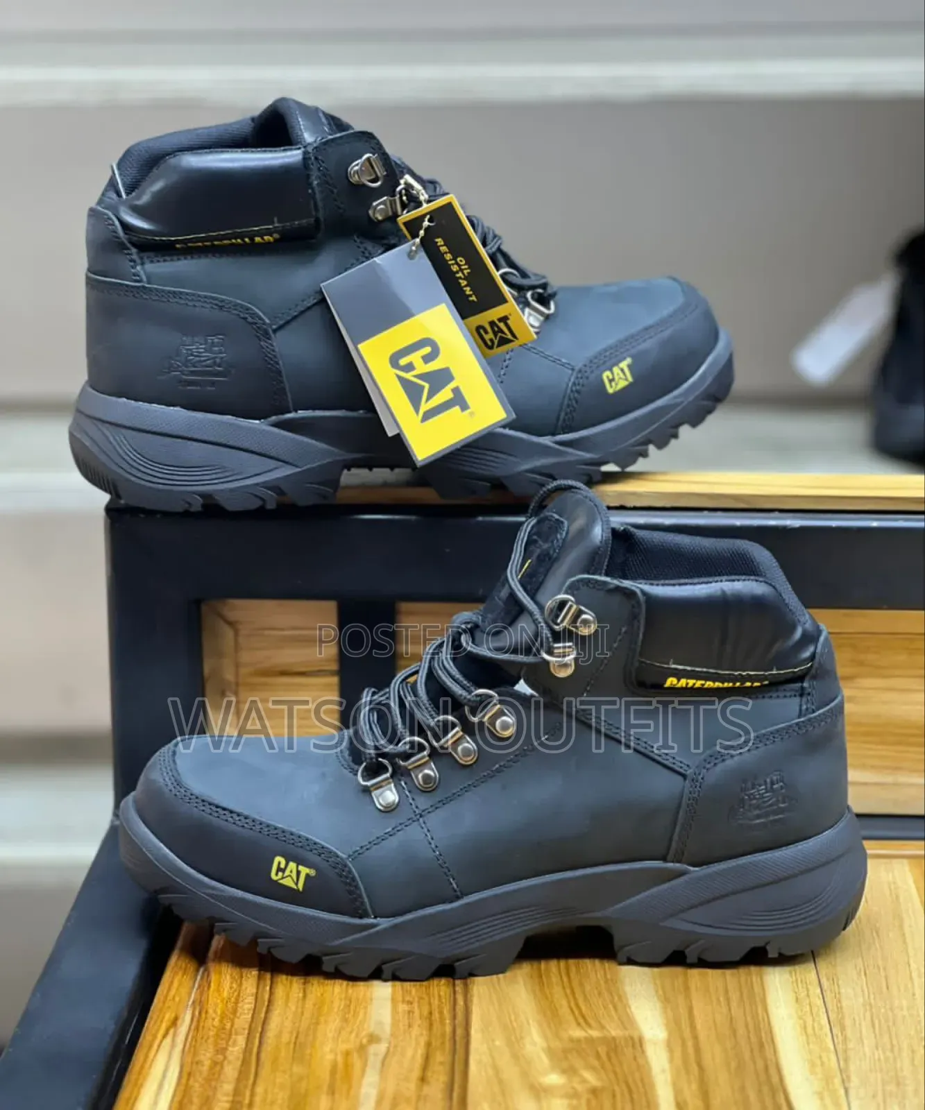 Men's Leather Shoes Za Majestic Caterpillar