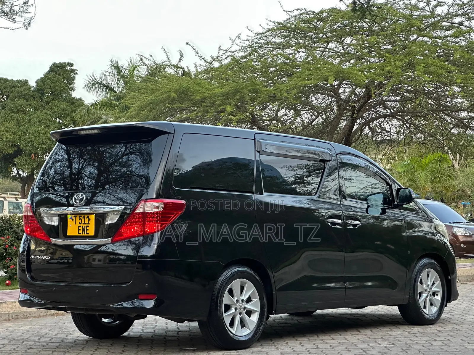 Toyota Alphard 2008 Black