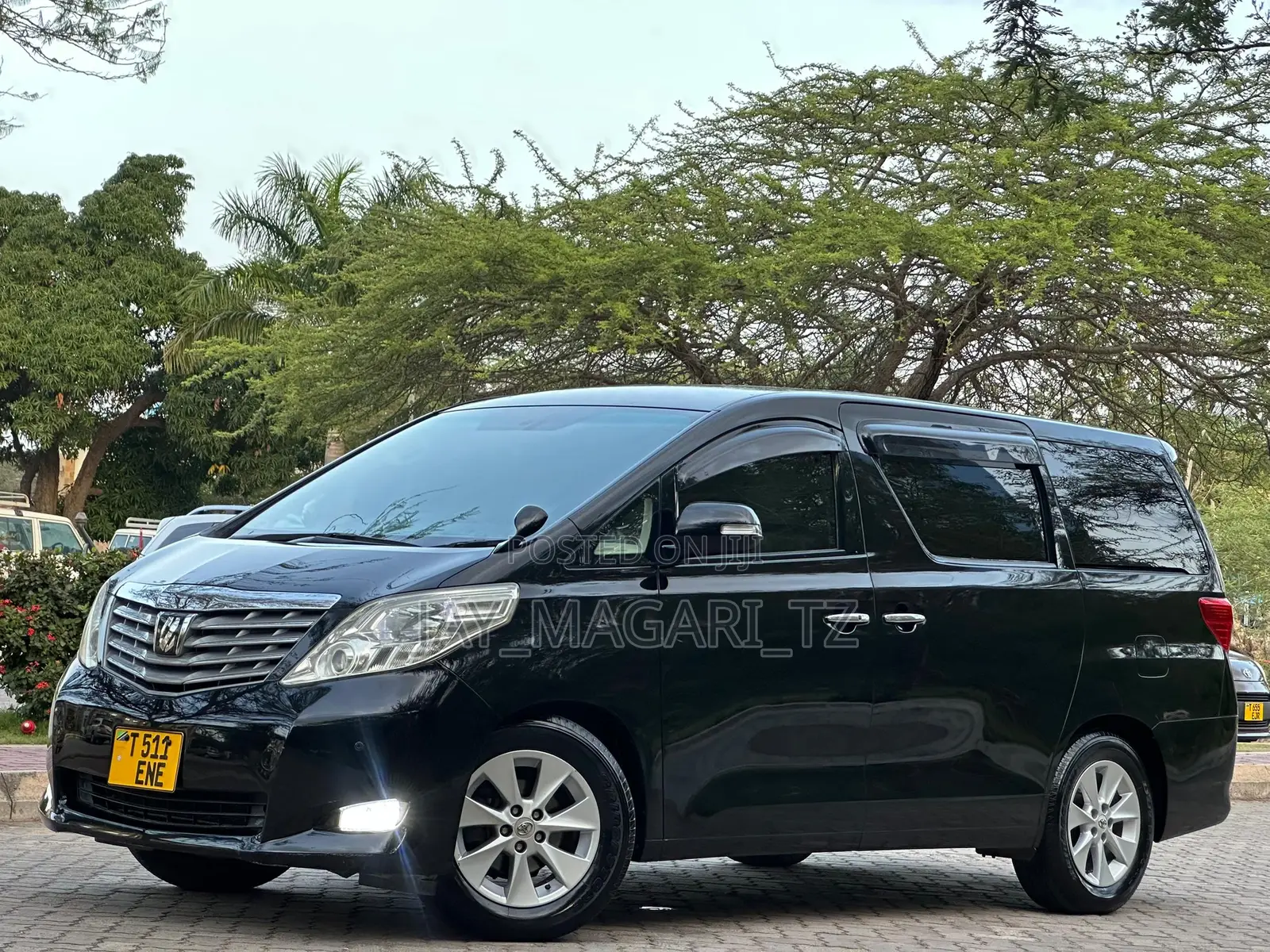 Toyota Alphard 2008 Black