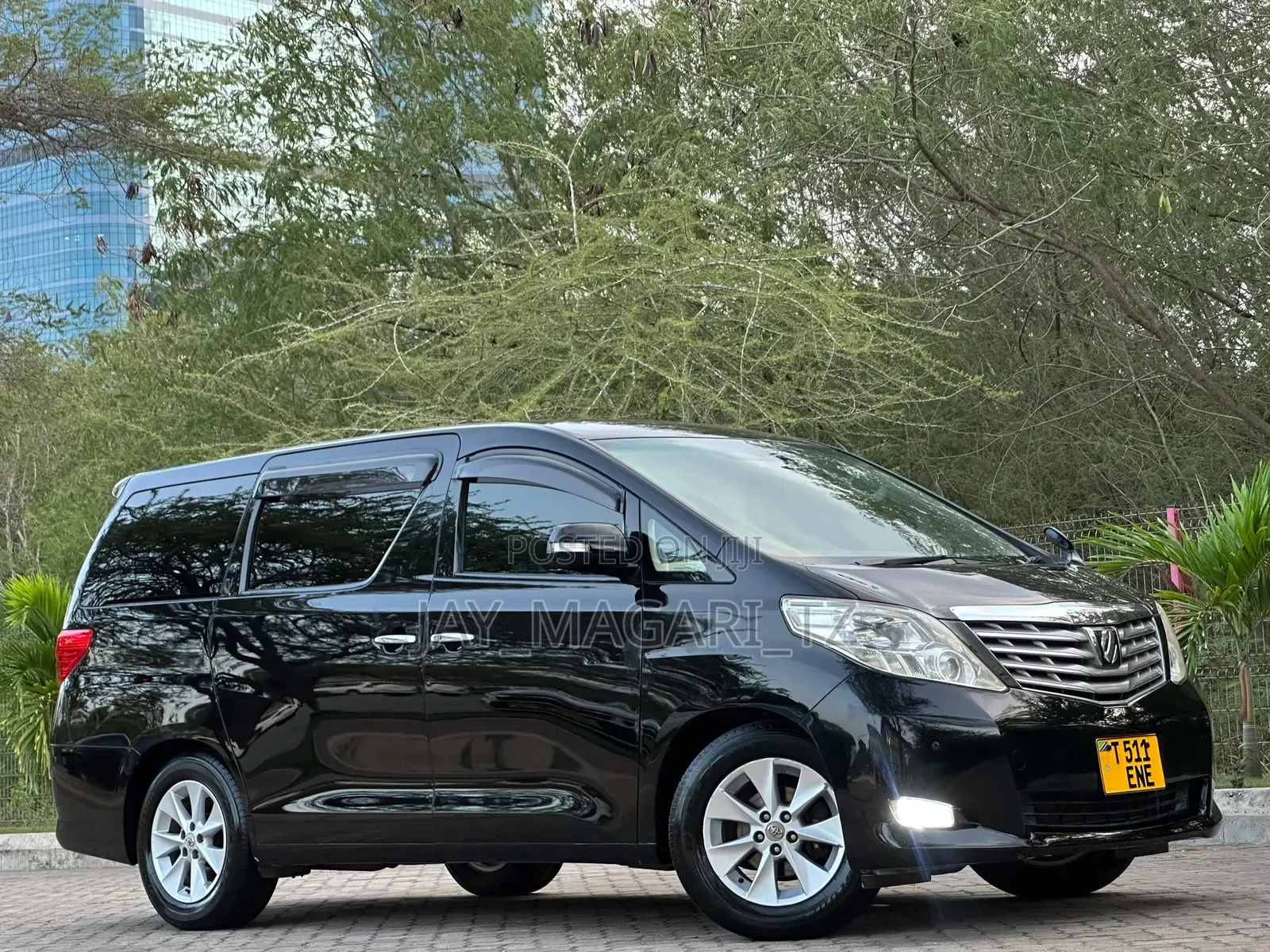 Toyota Alphard 2008 Black