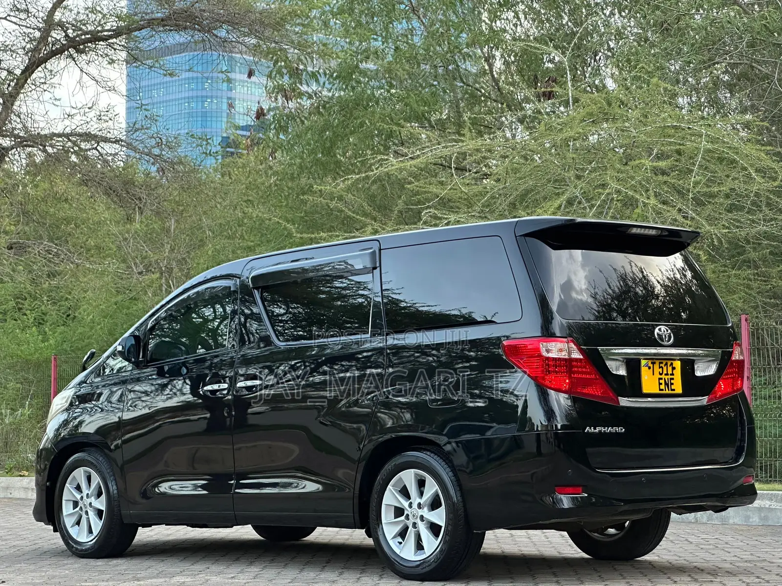 Toyota Alphard 2008 Black