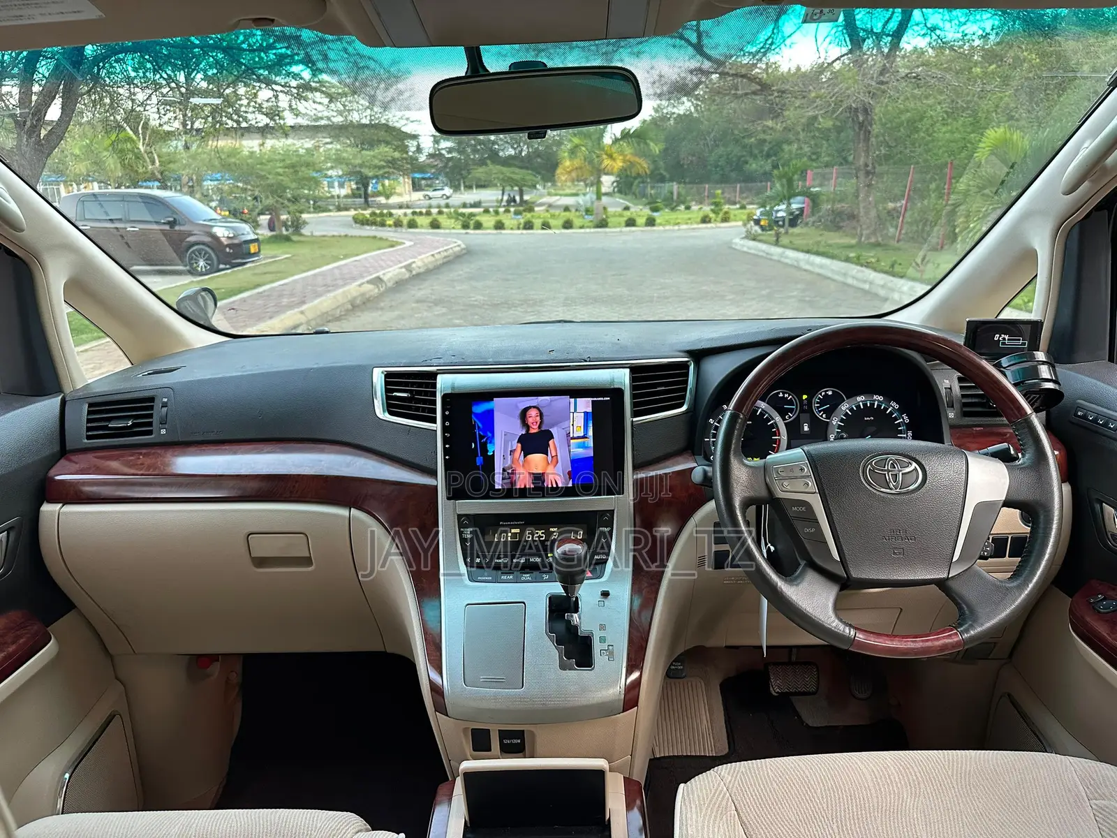 Toyota Alphard 2008 Black