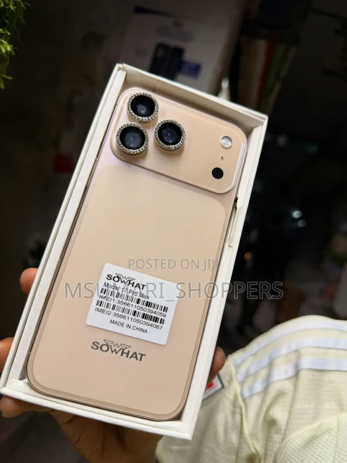 New Sowhat S5 16 GB Rose Gold
