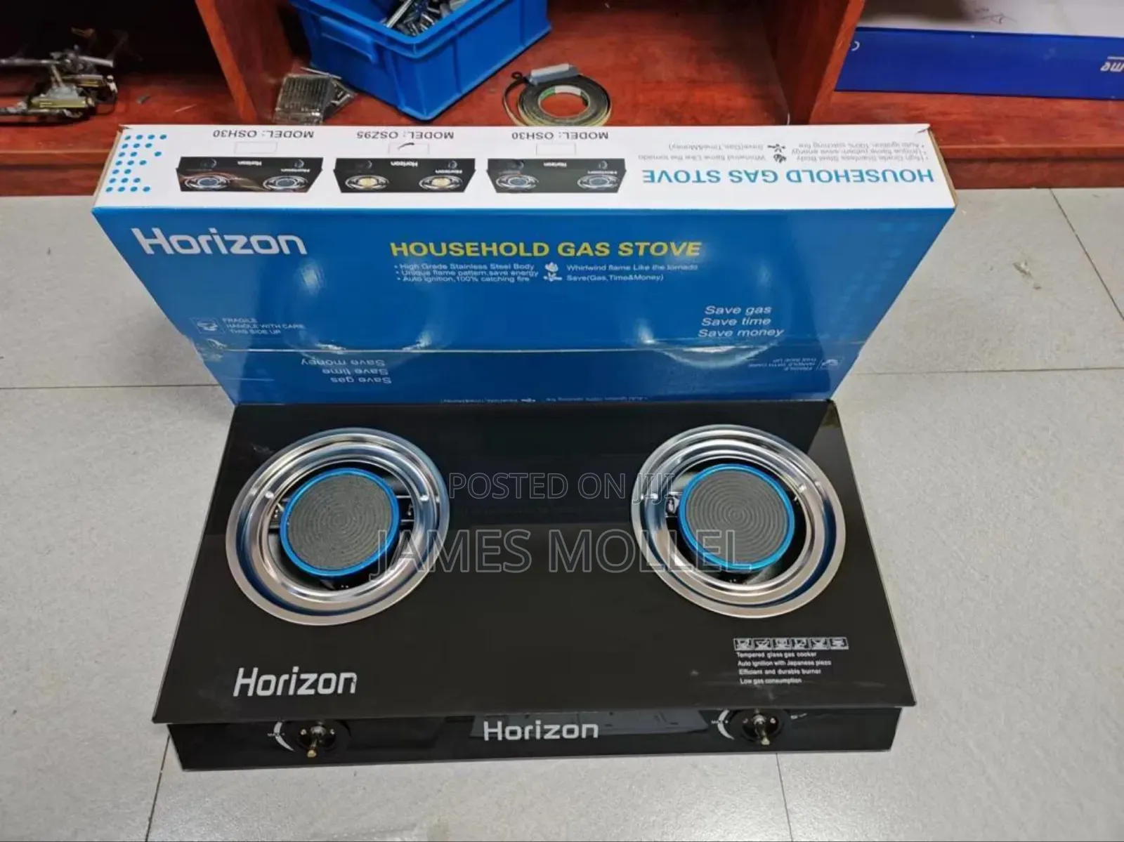 Horizon Gas Cooker Full Burners