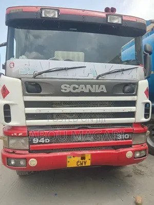 Scania 114 Tanker 2000 White