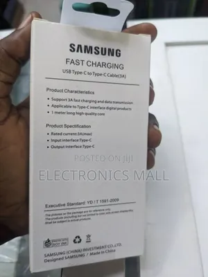 Samsung Usb Type-C to Type-C Cable 3a