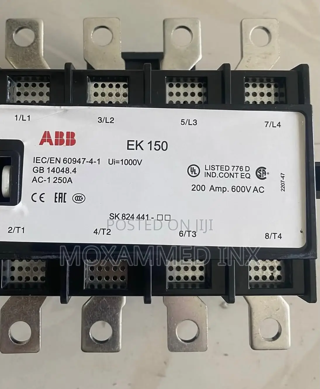 Abb Accontactor Ek150(250a)