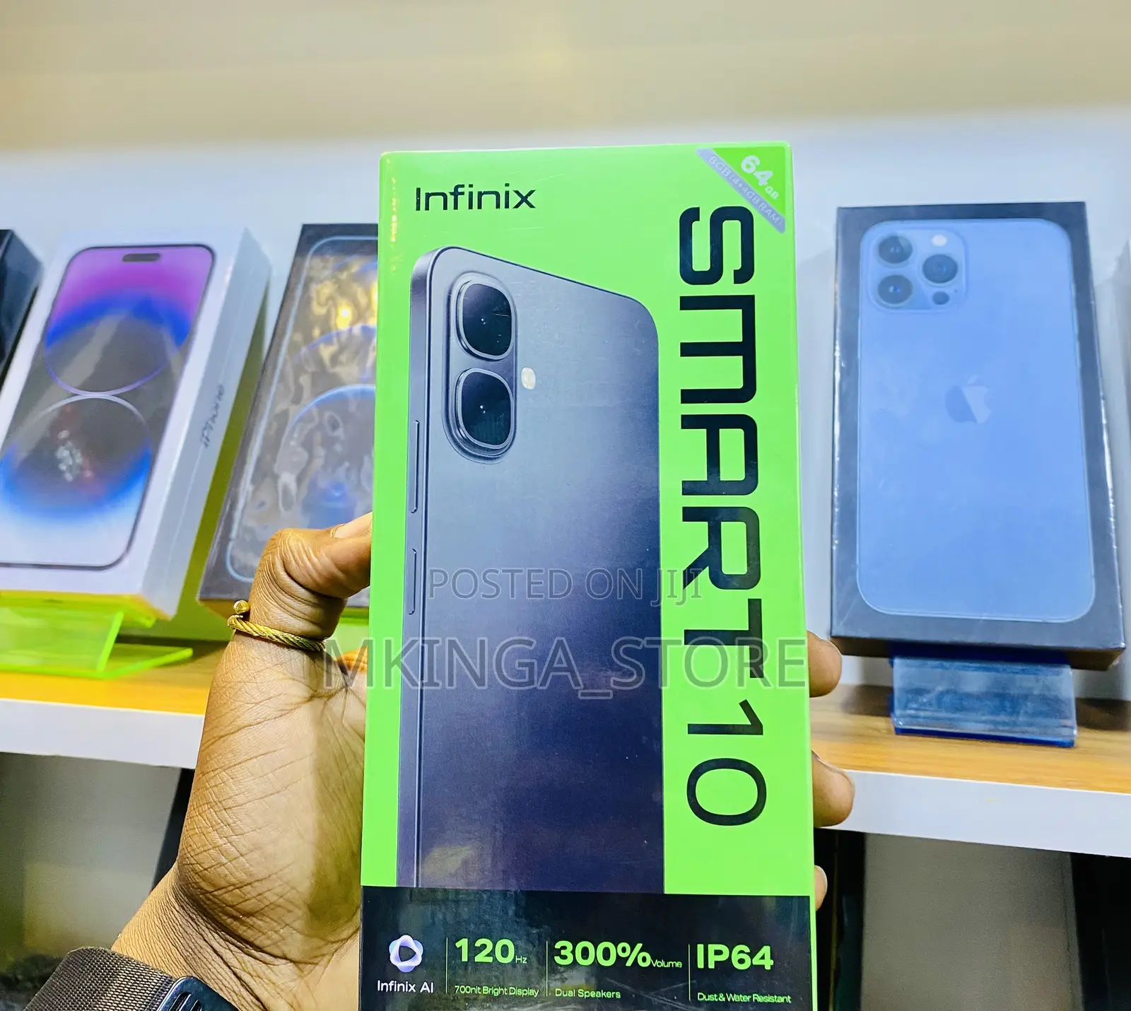 New Infinix Smart 10 64 GB Black