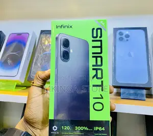New Infinix Smart 10 64 GB Black