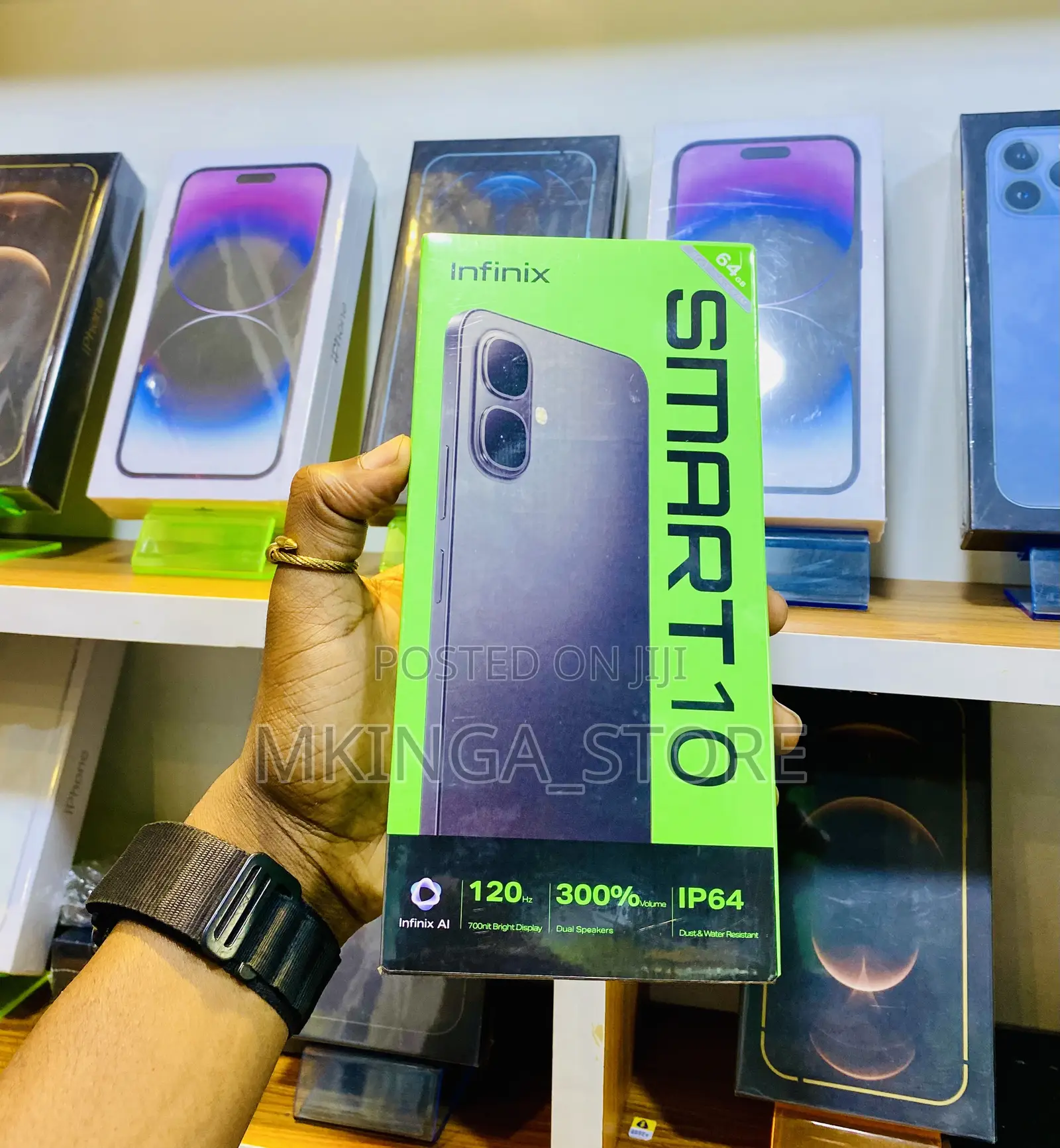 New Infinix Smart 10 64 GB Black
