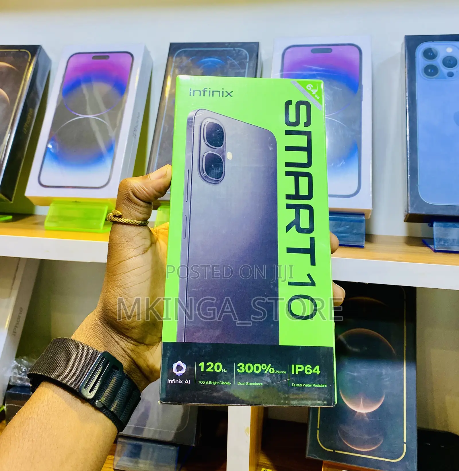 New Infinix Smart 10 64 GB Black
