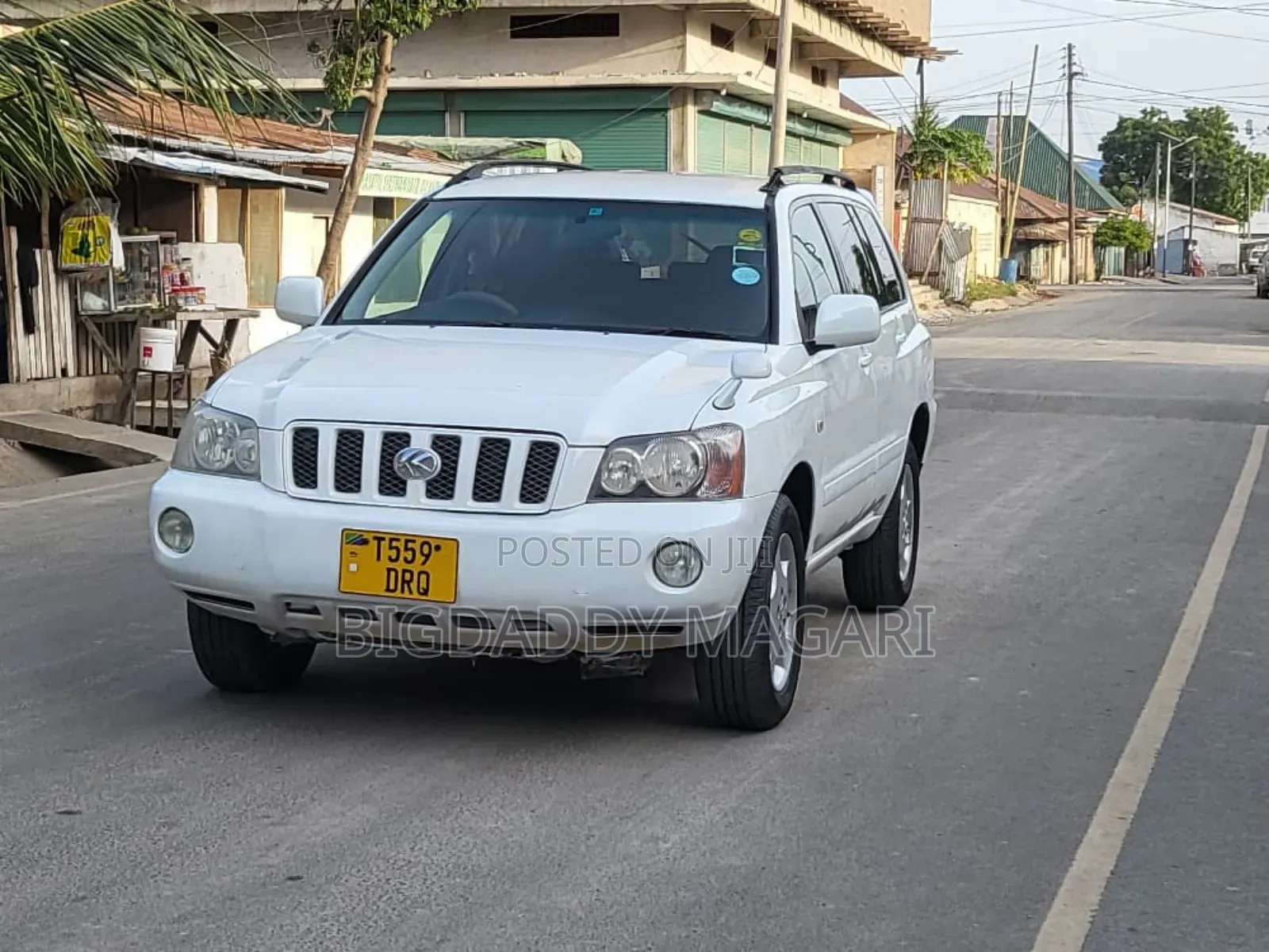 Toyota Kluger 2002 White