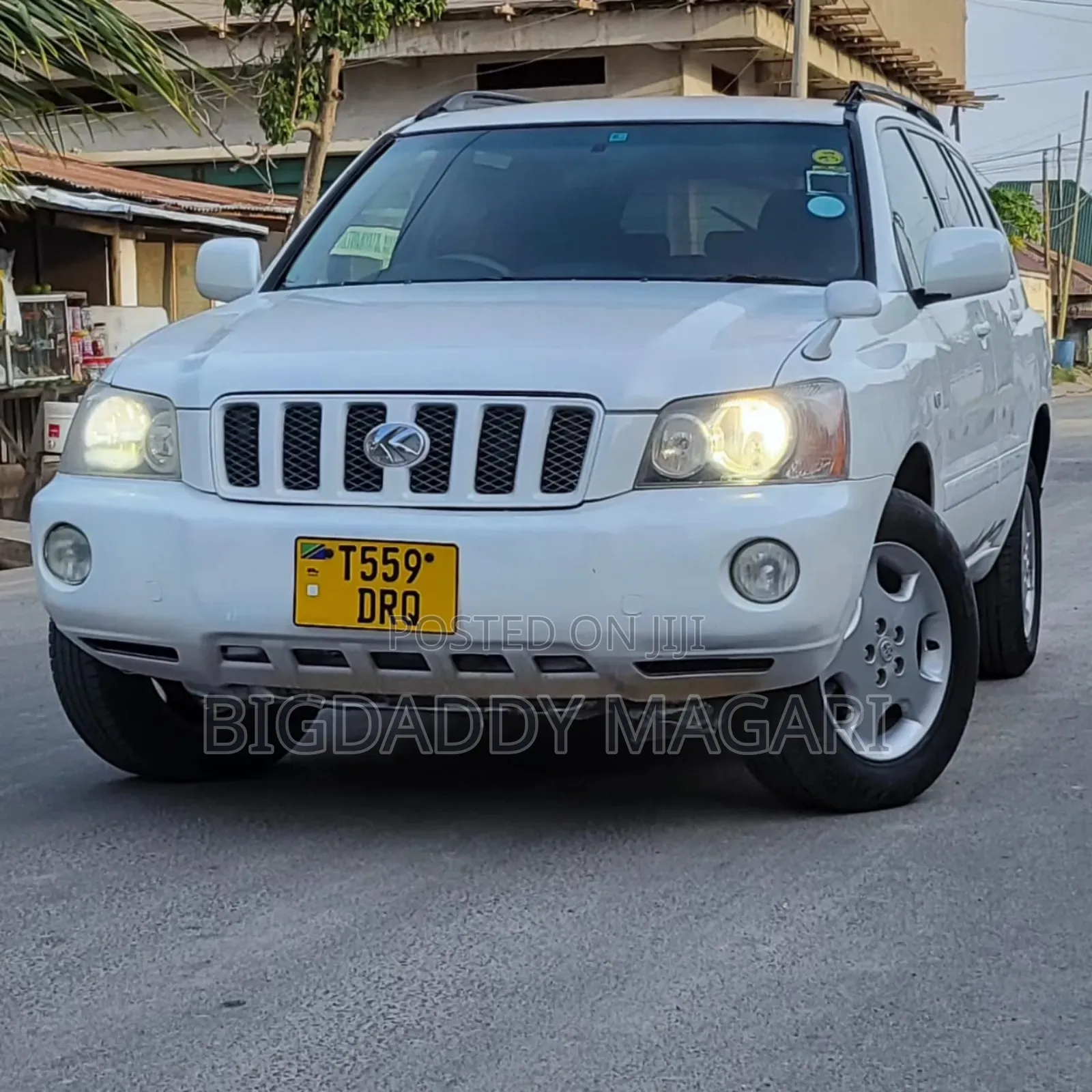 Toyota Kluger 2002 White