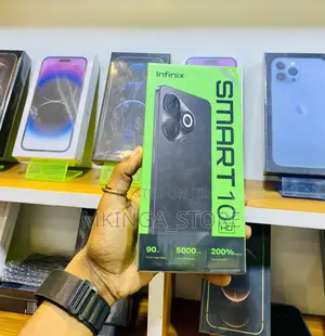 New Infinix Smart 10 HD 64 GB Black