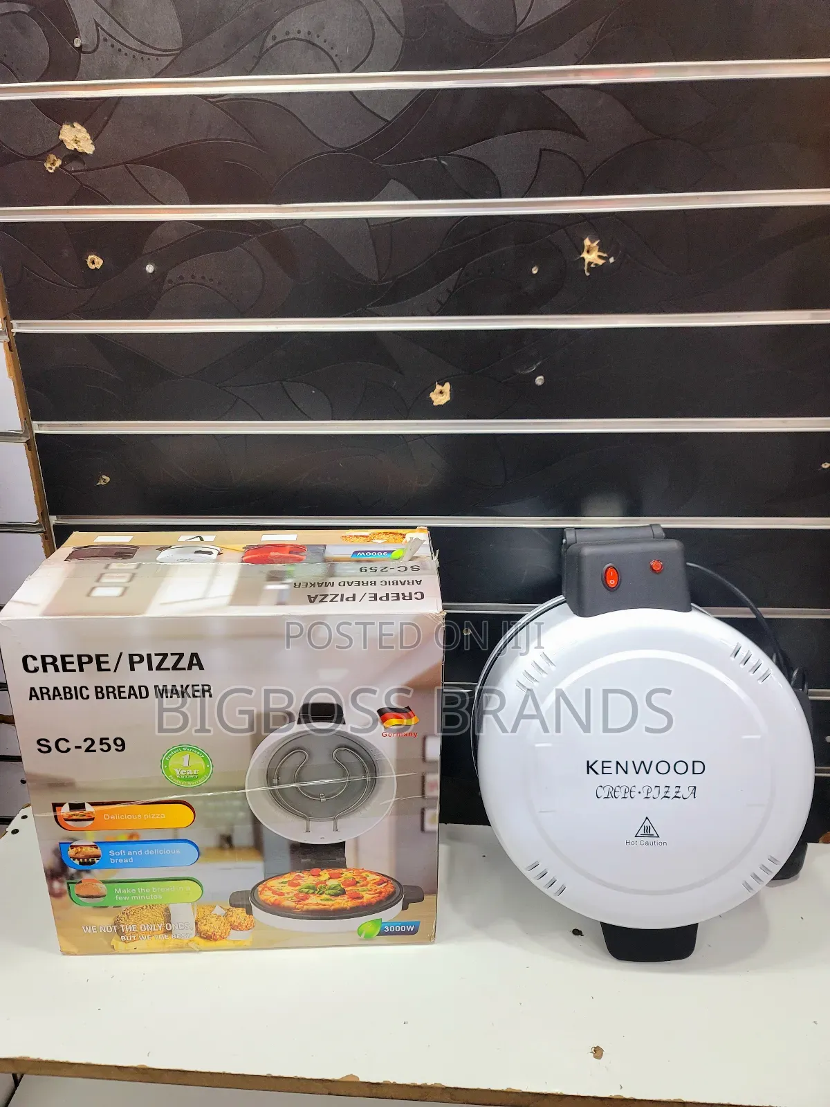 Kenwood Crepe Pizza Bread Maker Sc-259